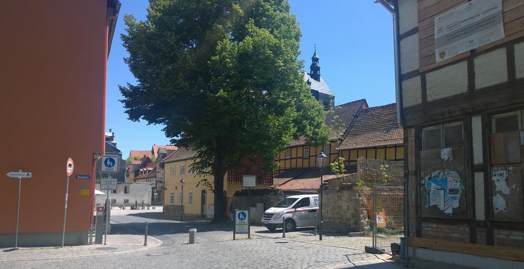 Das Nest In Quedlinburg Buitenkant foto